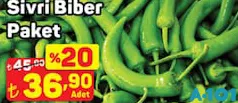 SİVRİ BİBER PAKET